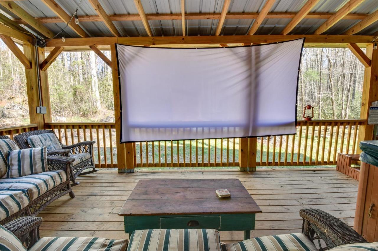 5-Acre North Georgia Mountain Retreat With Creek! Βίλα Sautee Nacoochee Εξωτερικό φωτογραφία