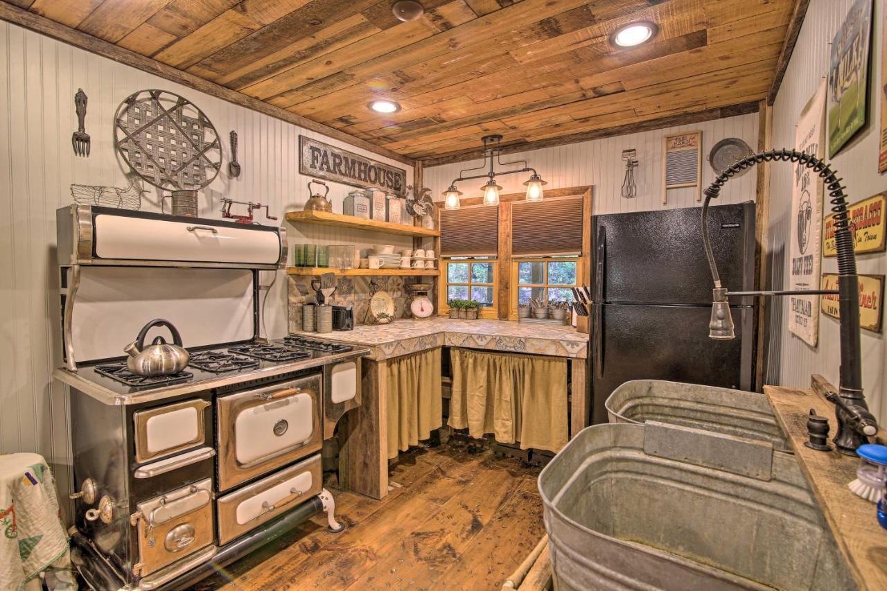 5-Acre North Georgia Mountain Retreat With Creek! Βίλα Sautee Nacoochee Εξωτερικό φωτογραφία