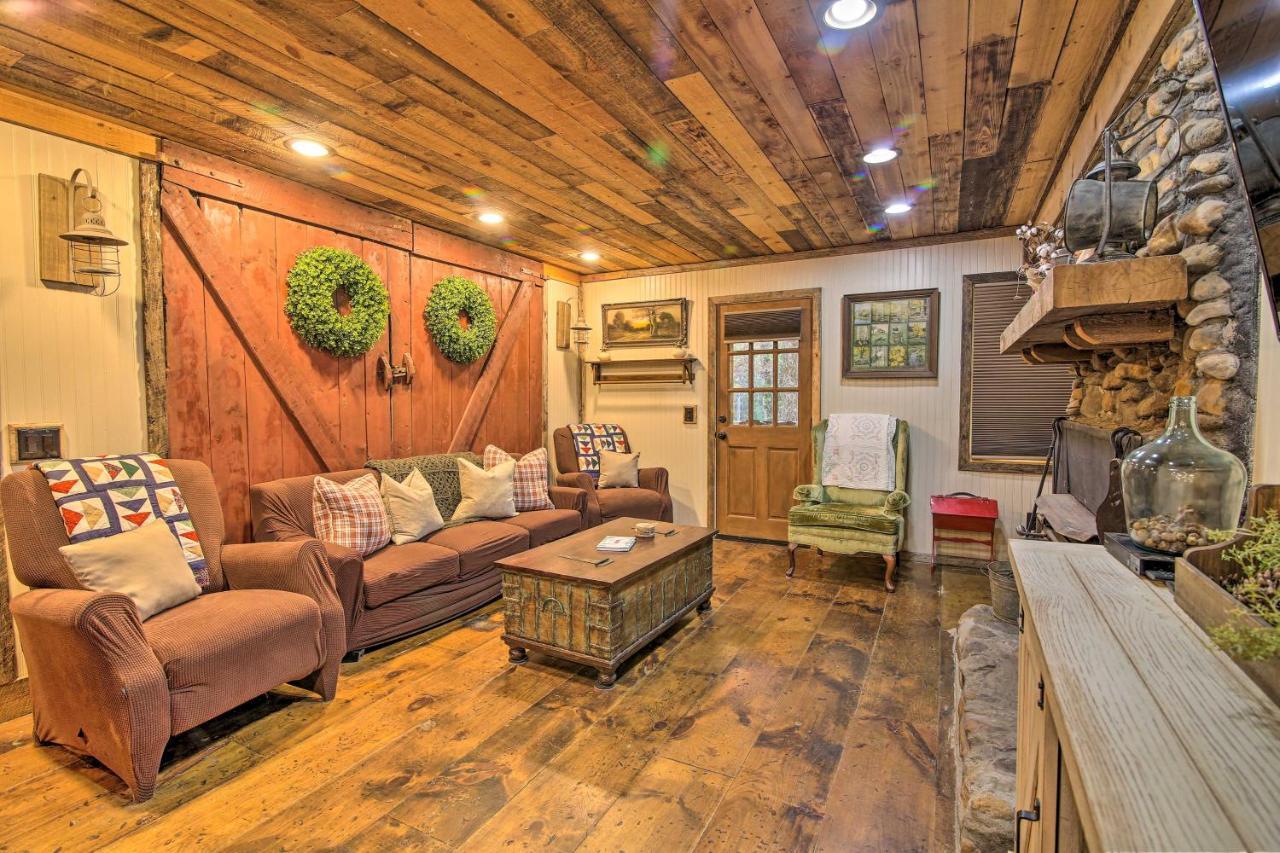 5-Acre North Georgia Mountain Retreat With Creek! Βίλα Sautee Nacoochee Εξωτερικό φωτογραφία
