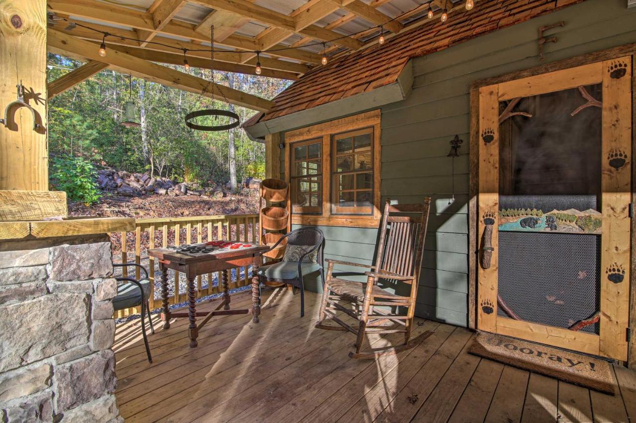5-Acre North Georgia Mountain Retreat With Creek! Βίλα Sautee Nacoochee Εξωτερικό φωτογραφία