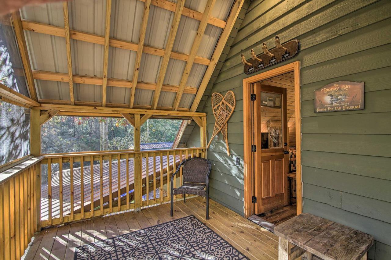 5-Acre North Georgia Mountain Retreat With Creek! Βίλα Sautee Nacoochee Εξωτερικό φωτογραφία