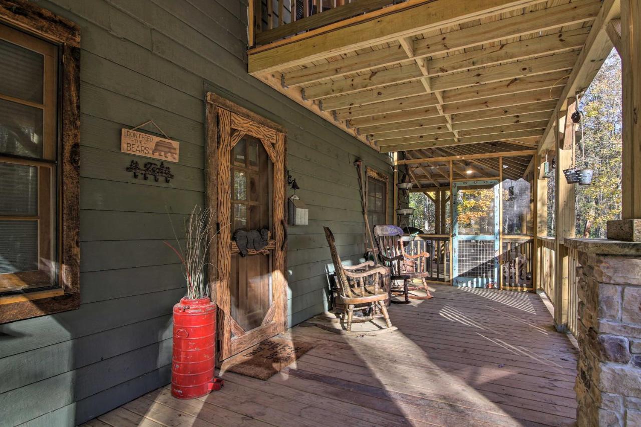 5-Acre North Georgia Mountain Retreat With Creek! Βίλα Sautee Nacoochee Εξωτερικό φωτογραφία