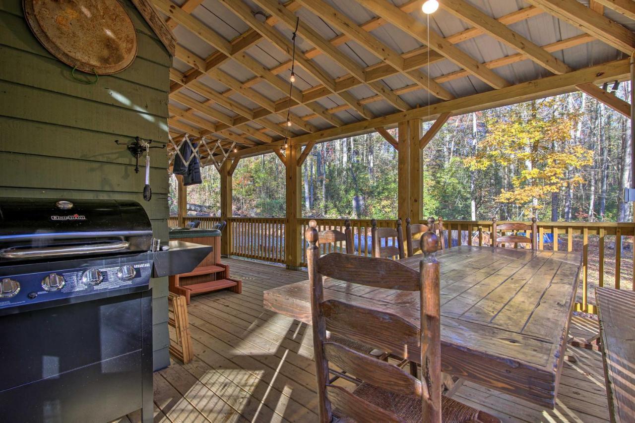 5-Acre North Georgia Mountain Retreat With Creek! Βίλα Sautee Nacoochee Εξωτερικό φωτογραφία